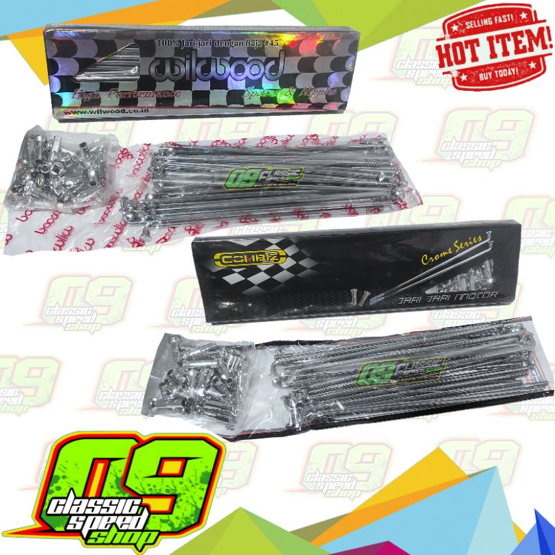 ruji jari jari tad Combiz ride it mirip tdr Krom Chrome ukuran 9x 154 157 159 164 172 & 184