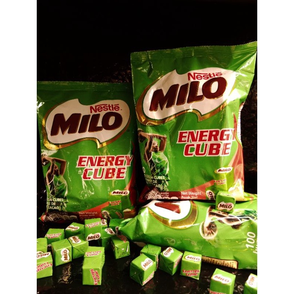 Milo Energy Cube Import isi 25pc kemasan pouch