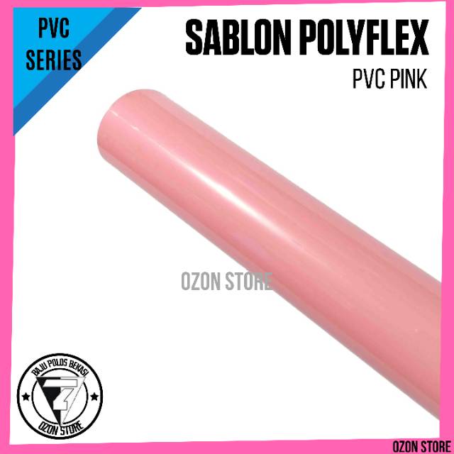 Polyflex Korea PVC High Quality Bahan Cutting Sablon Polyflex PVC Made in Korea - Merah