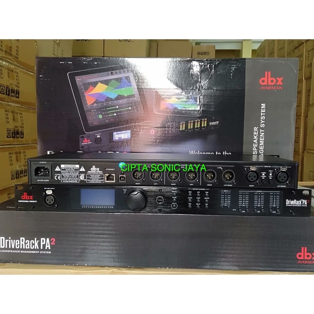 Digital Speaker Management DBX PA 2 DriveRack PA2 . PASTI BISA KONEK ANDROID GRADE A