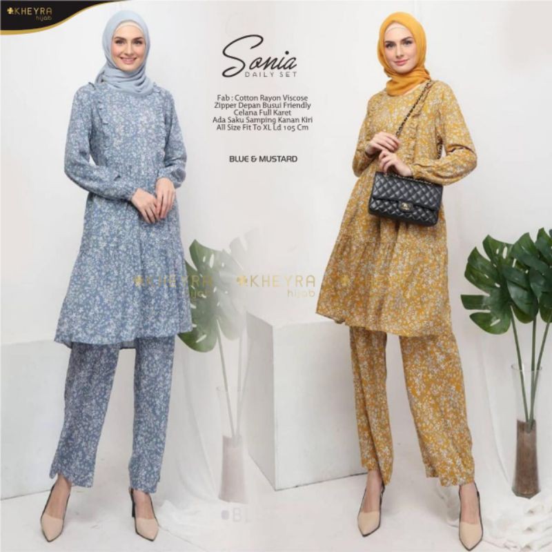 sonia set setelan by kheyra