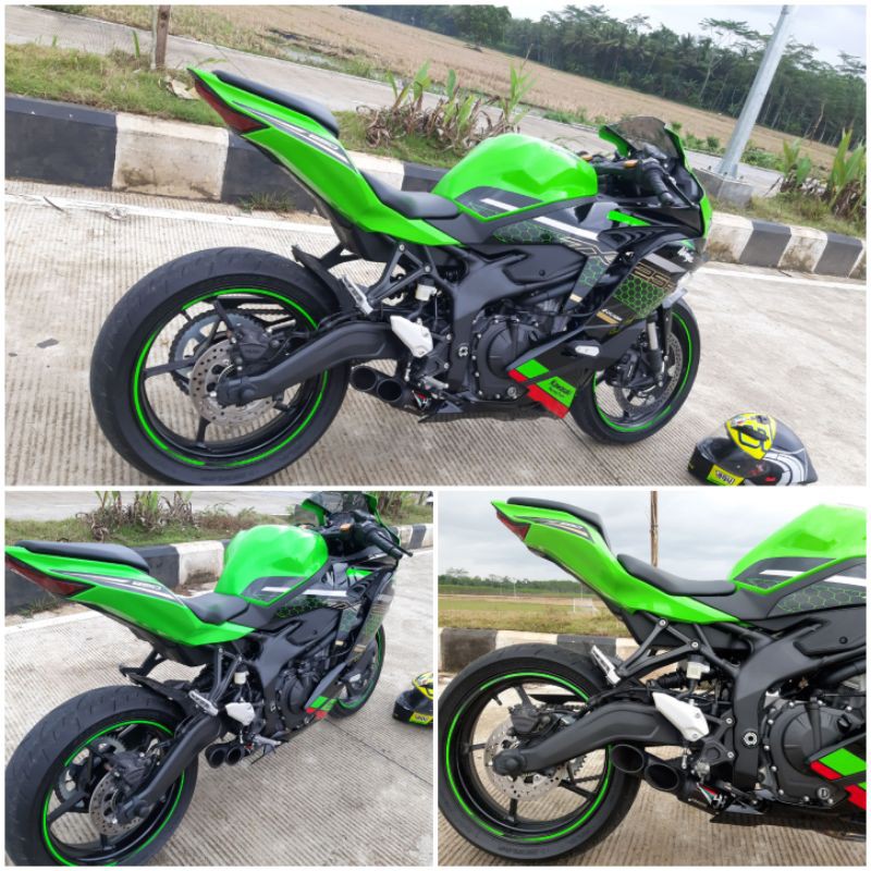 knalpot yakuza Underbely for zx25r full system ( pnp )