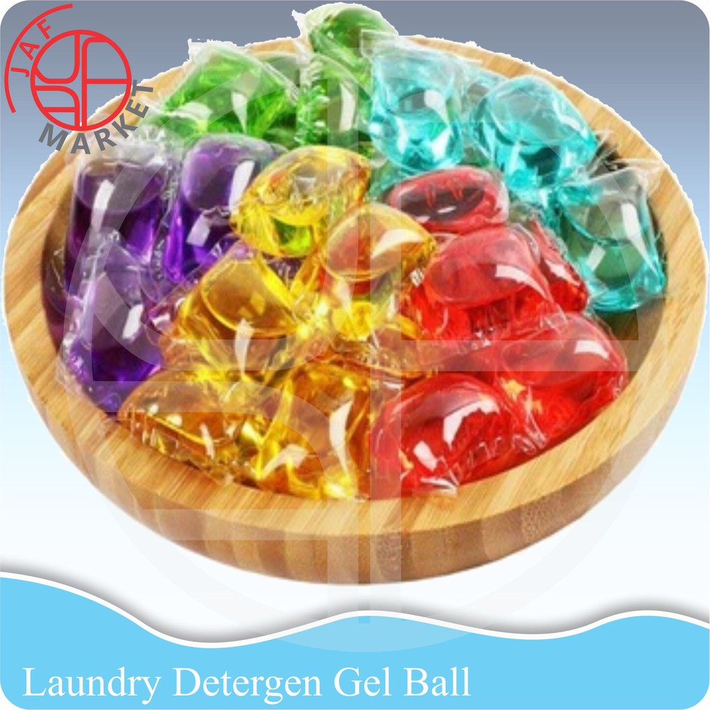 [30pcs] Laundry detergent Gel Ball / SABUN cuci baju antiseptik / Deterjen Laundry Gel Ball
