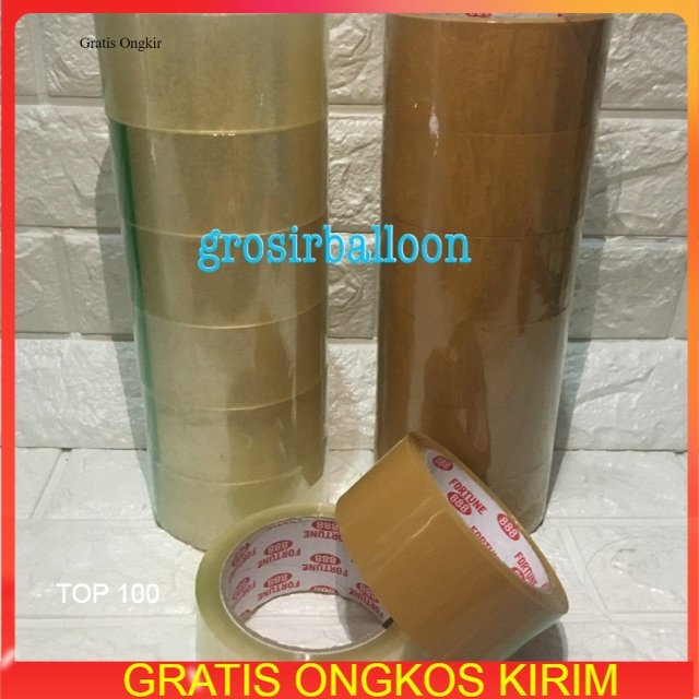 

Lakban coklat dan bening 72 yard dan 90yard Depok Murah