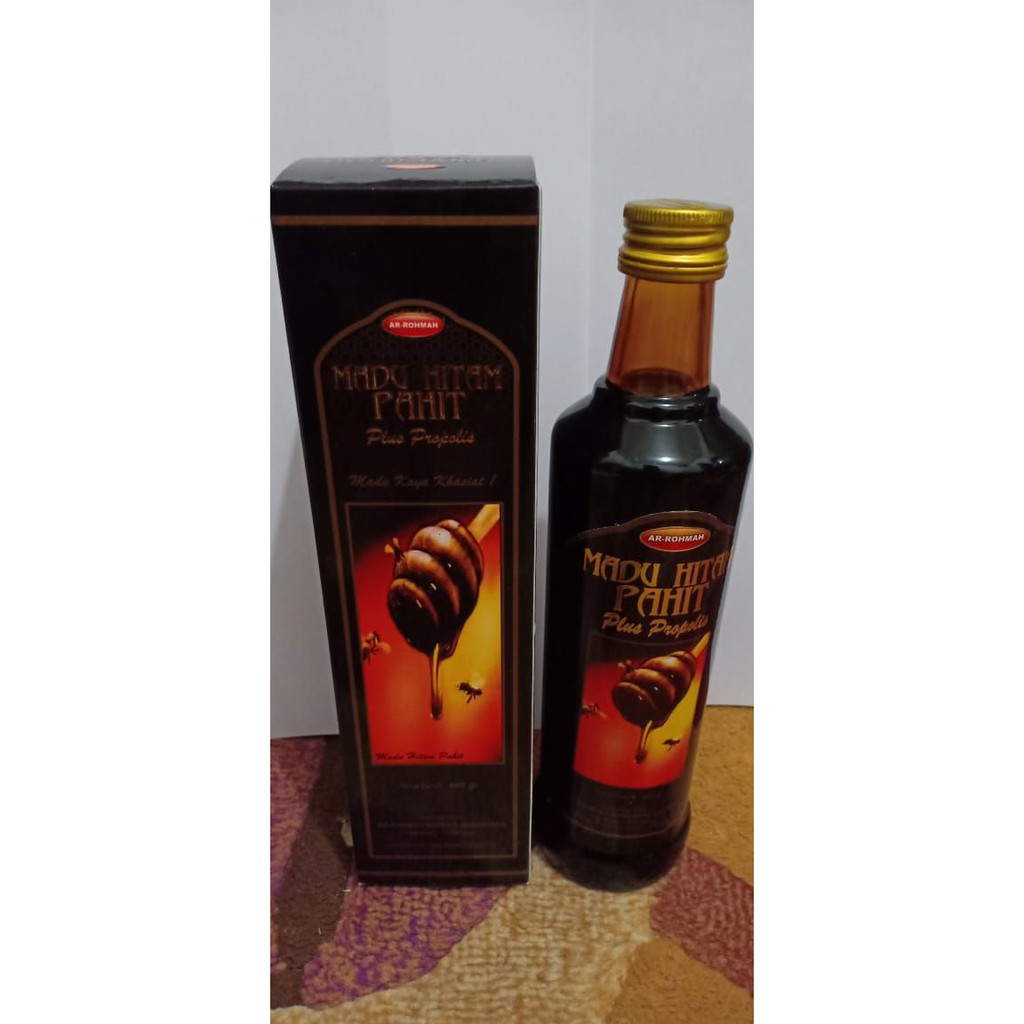 

Madu Hitam Pahit AR - ROHMAH 460 gram