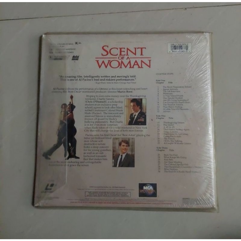 Kaset Laser disc Scent of A Woman