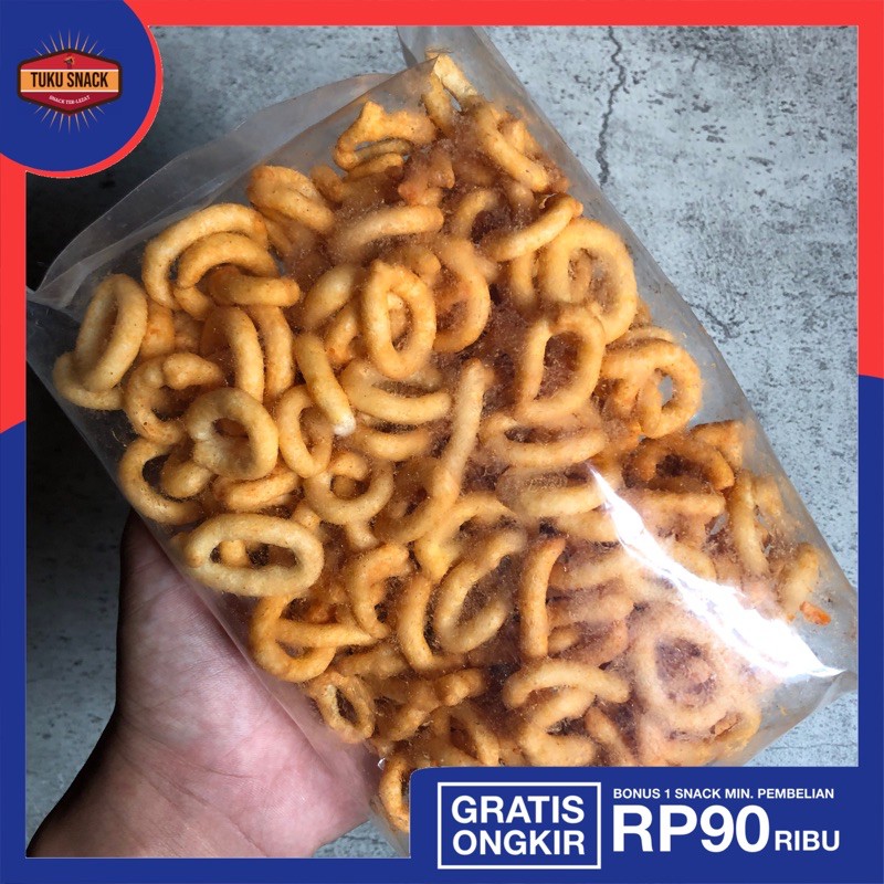 

SNACK LANTING BAWANG JAGUNG MANIS BALADO OLEH OLEH MAKANAN RINGAN GURIH DAN RENYAH KHAS KEBUMEN