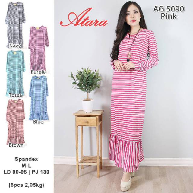 Gamis Syar'i Trendy Terbaru Terlaris/ Dress Muslimah / Busana Muslimah / Gamis Remaja Muslimah