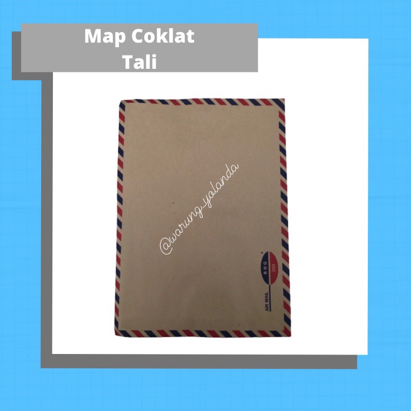 

Map Coklat Tali 25 x 35 cm