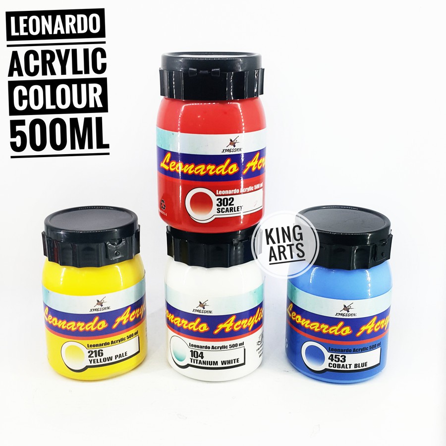 

Leonardo Acrylic Colour 500ml