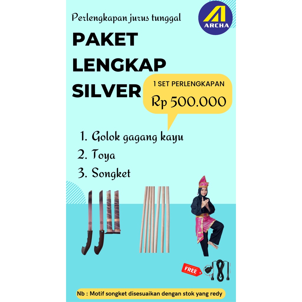 Alat silat seni tunggal pencak silat