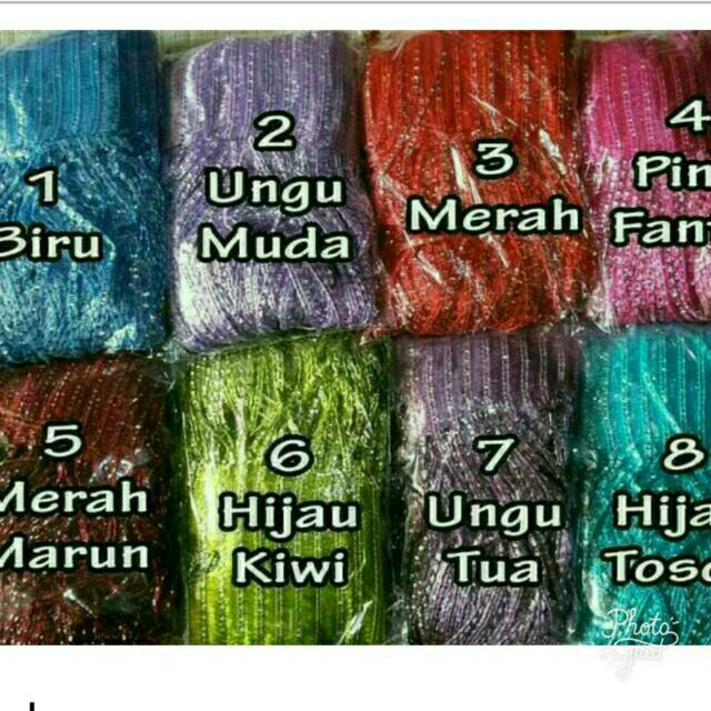 Tirai benang gliter motif baru pelangi panjang 100x200 Tirai benang gliter motif baru pelangi panjang 100x200