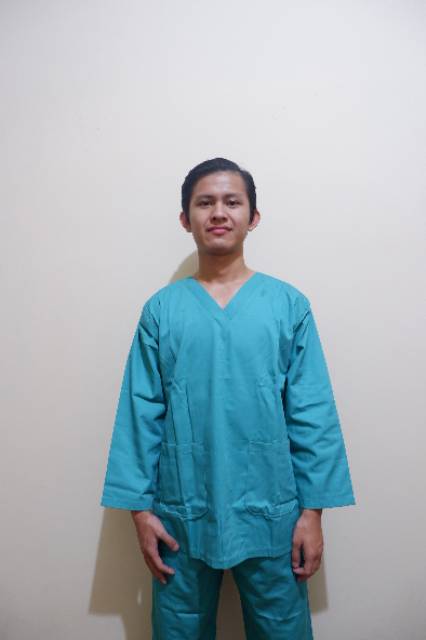 BAJU OK HIJAU  TOSCA  Baju Jaga Malam OK OKA Seragam  