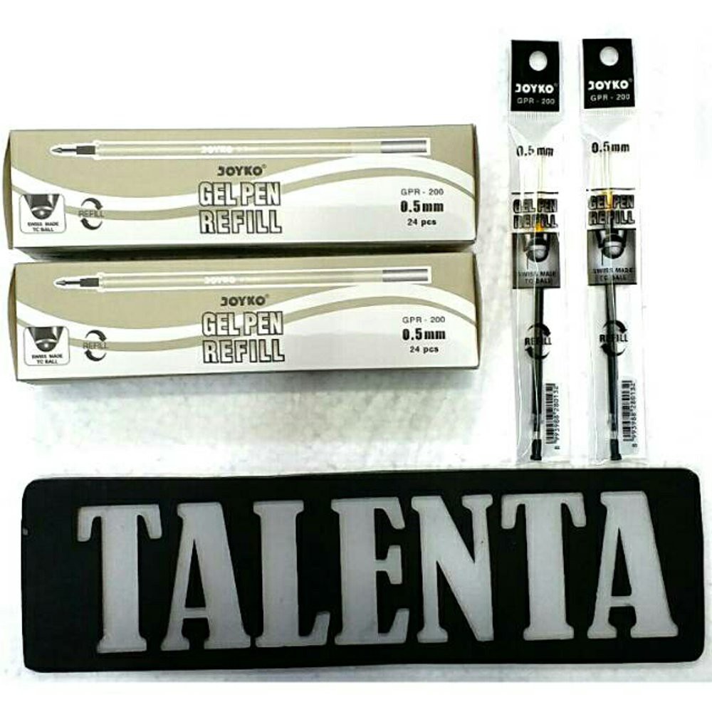 

Jual Isi Ulang Reffil Pulpen Joyko Gel GPR 200 Limited