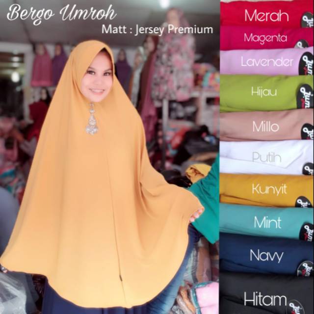 Bergo umroh xxl juma