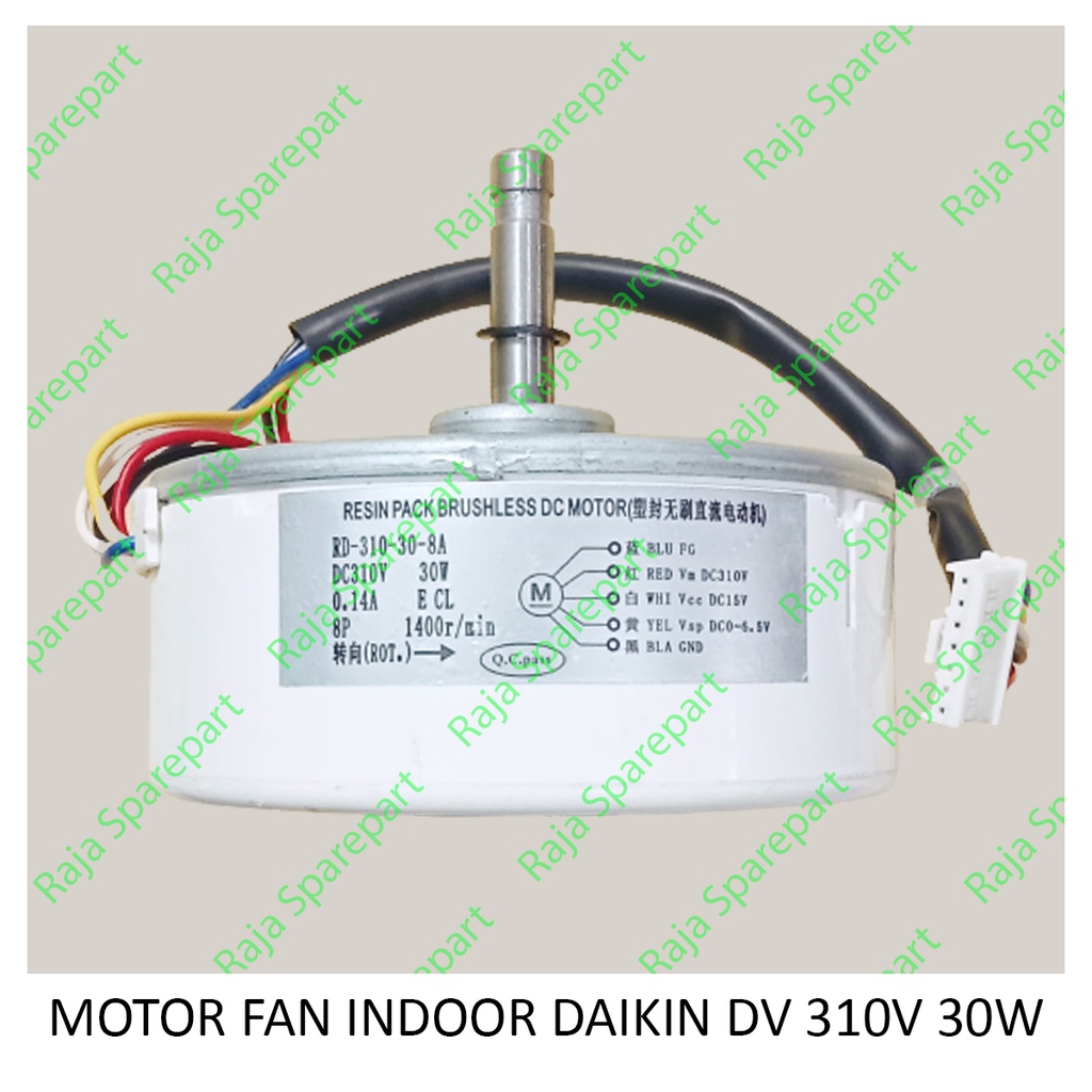 MOTOR FAN INDOOR AC DAIKIN DC 310V 30W