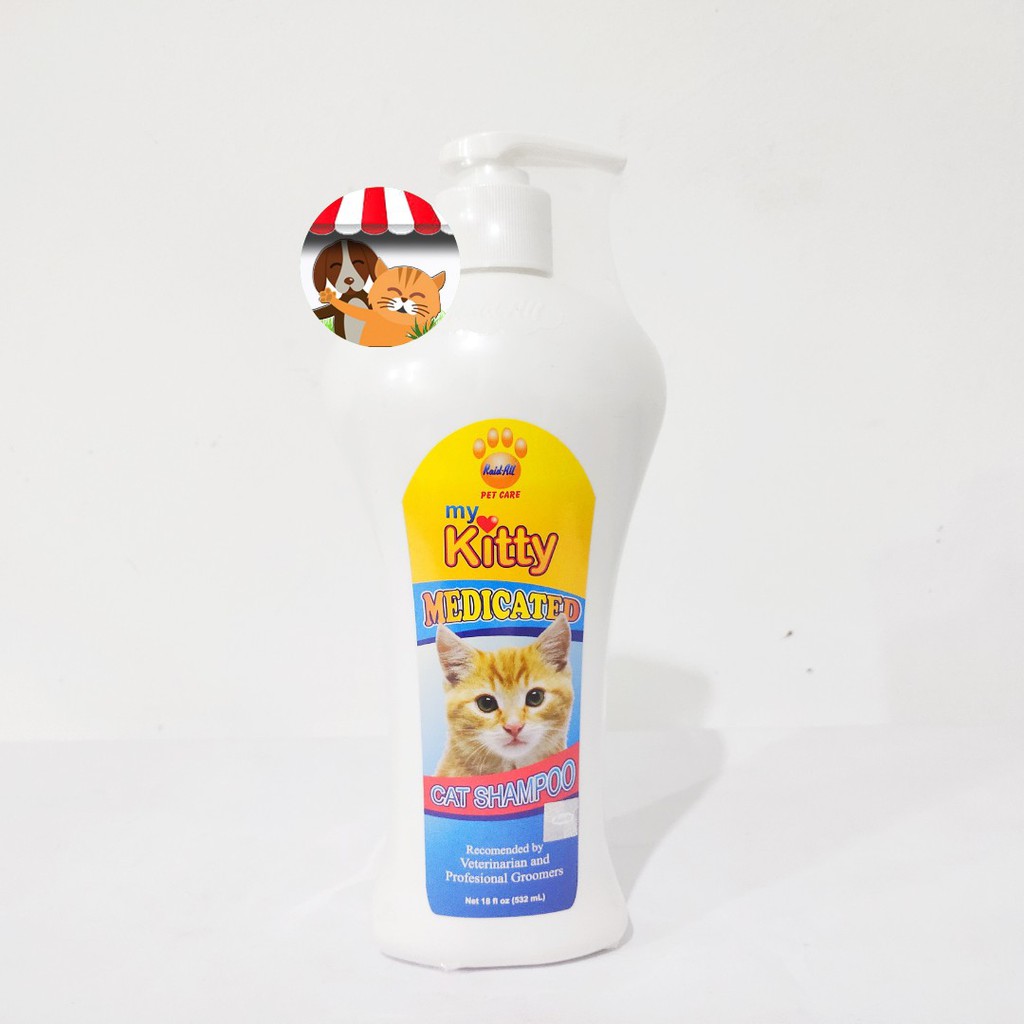 Cat Shampoo My Kitty Medicated 532ml - Shampo Kucing Gatal Gatal