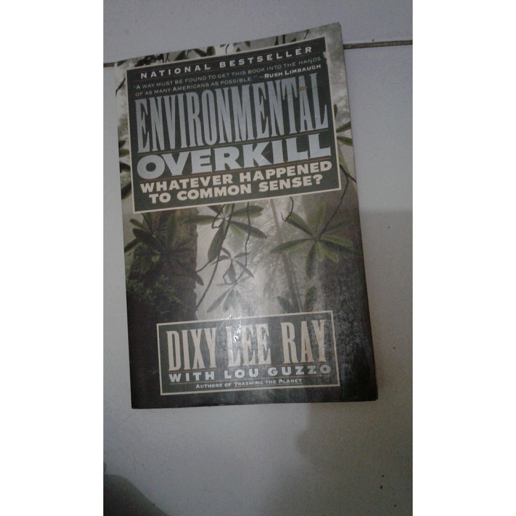 

ORIGINAL Novel ENVIRONMENTAL OVERKILL