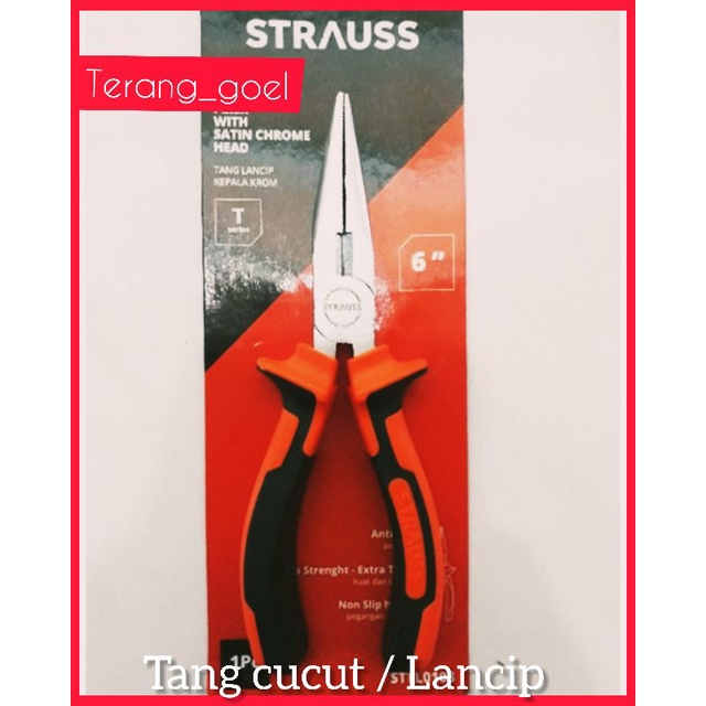 TANG LANCIP 6 INCH STRAUSS / STRAUSS TANG CUCUT 6 INCH