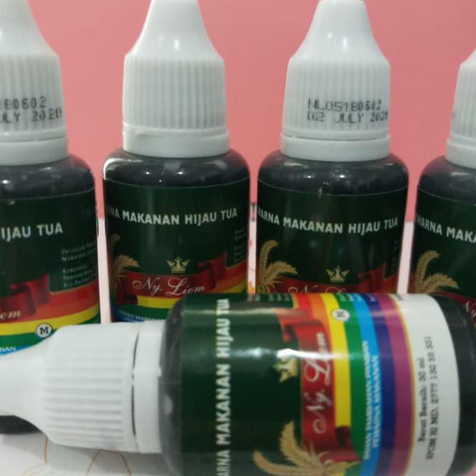 

31.87-Kue- Pewarna Hijau Tua Ny Liem (Water Based) -Terlengkap-Termurah-Dijamin.