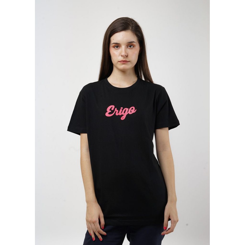 

Erigo T-Shirt Basic Pink Black