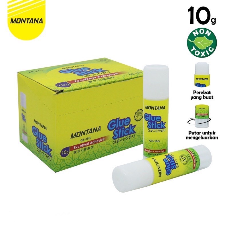 

Montana Glue Stick / Lem Batang Montana GS-10 / 10Gr