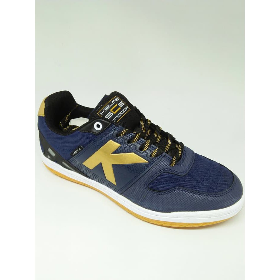 Sepatu futsal kelme original Intense Indigo blue new 2018