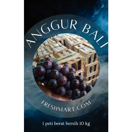 

ANGGUR HITAM BALI ASLI 1 PETI BERAT BERSIH 10KG DI DATANGKAN LANGSUNG DARI BULELENG