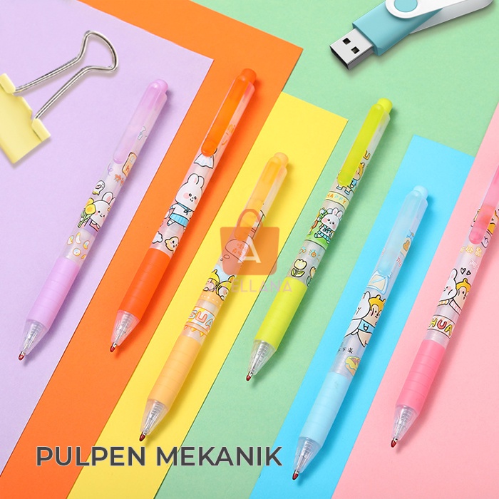 

Pulpen Cetek Mouse & Rabbit 0.5mm Pulpen Mekanik / Bolpoint Cetek Kartun