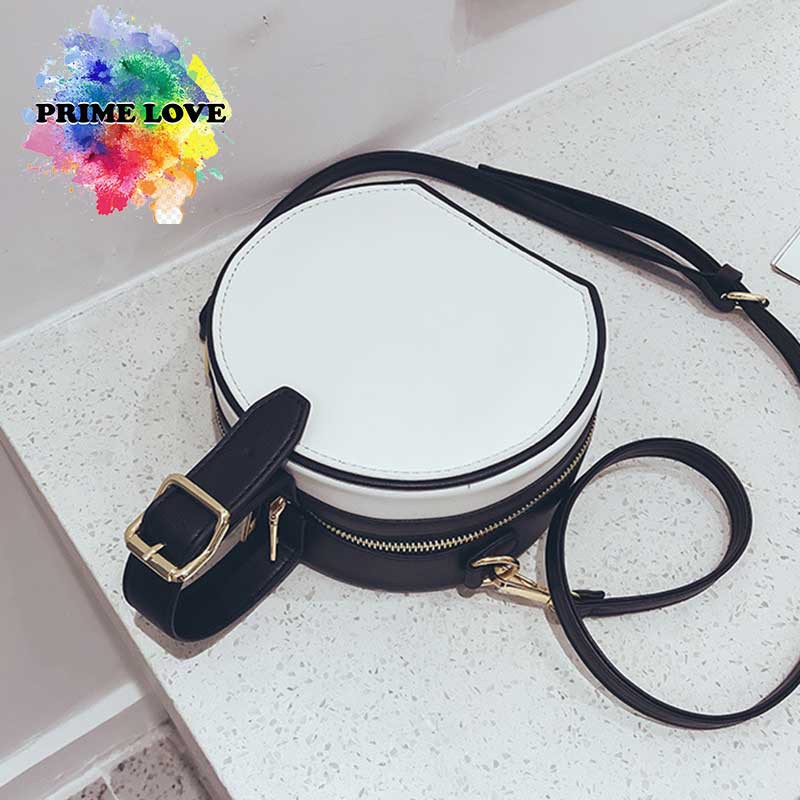 Tas Wanita Selempang Bahu Shoulder Bag cangklong Unik Lucu Model Bulat Kekinian - TW1821