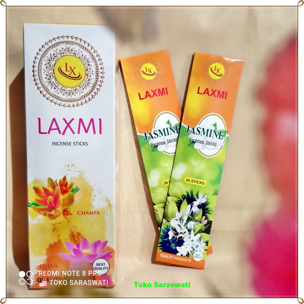 Hio Dupa Wangi Aromaterapi Soft Jasmine Laxmi Isi 20 Stik