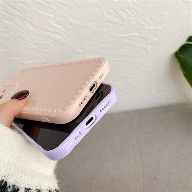 Casing Softcase Tpu Iphone 12 11 Pro Max 6 6s 7 8 Plus X Xs Xr Xsmax Se 2020 Aksen Glossy Shockproof