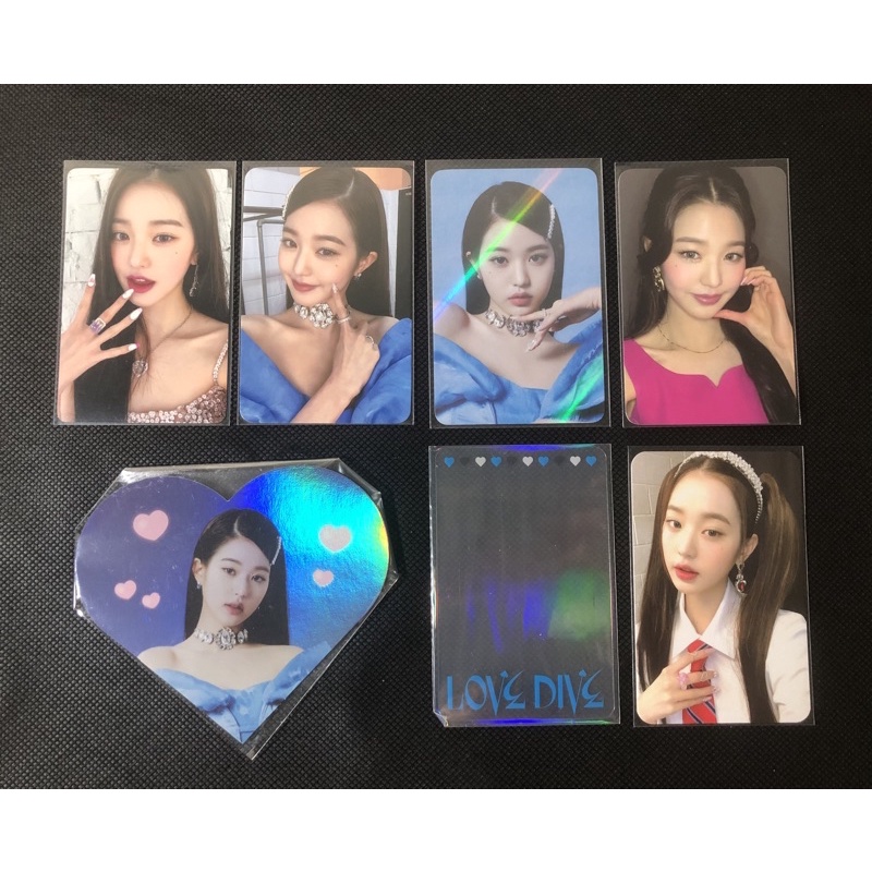 PHOTOCARD PC WONYOUNG IVE POB WITHMUU LUCKY DRAW LD MUKOR MUSIC KOREA MMT KTOWN ELEVEN HOLO ALBUM LO