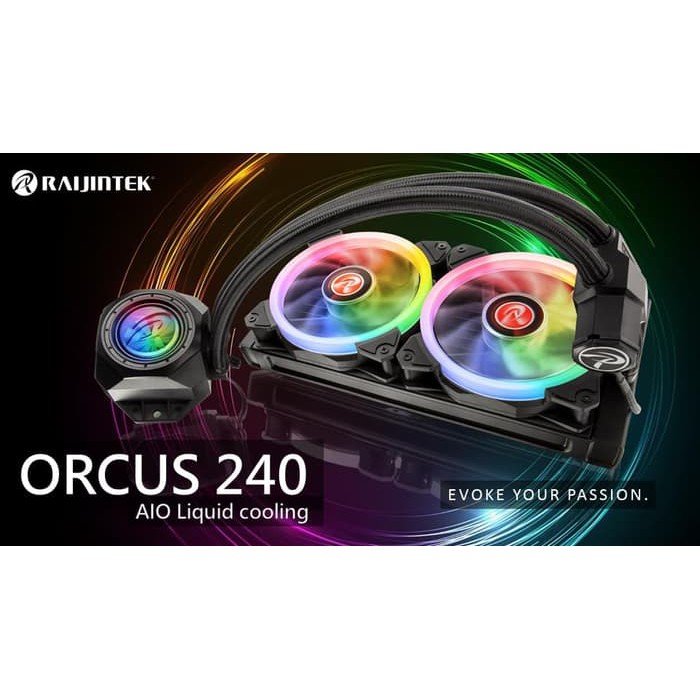"Raijintek ORCUS 240 - Best Perfomance AIO Liquid Cooling"