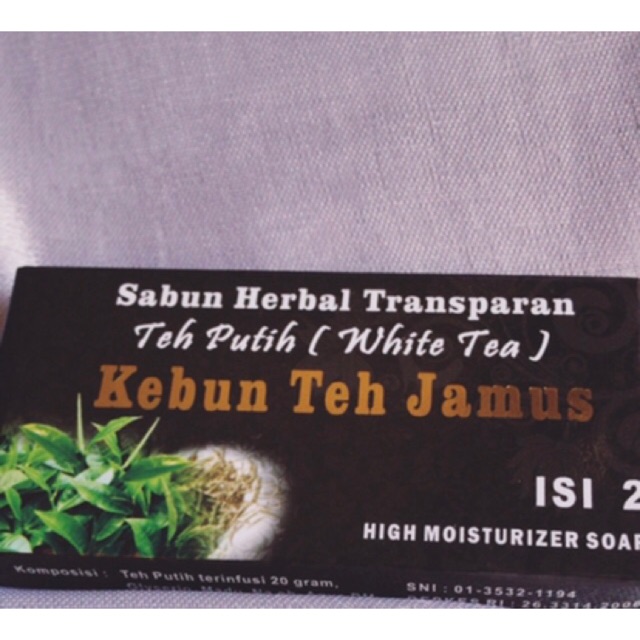 Sabun teh putih (White Tea)