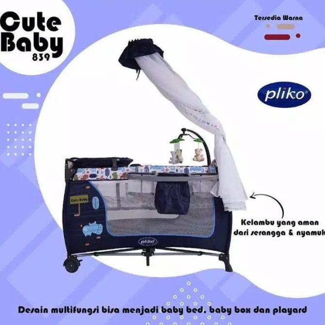 B839Xlr Cute Baby Ranjang Xlr Tempat B Pliko Bayi Box 839 Tidur
