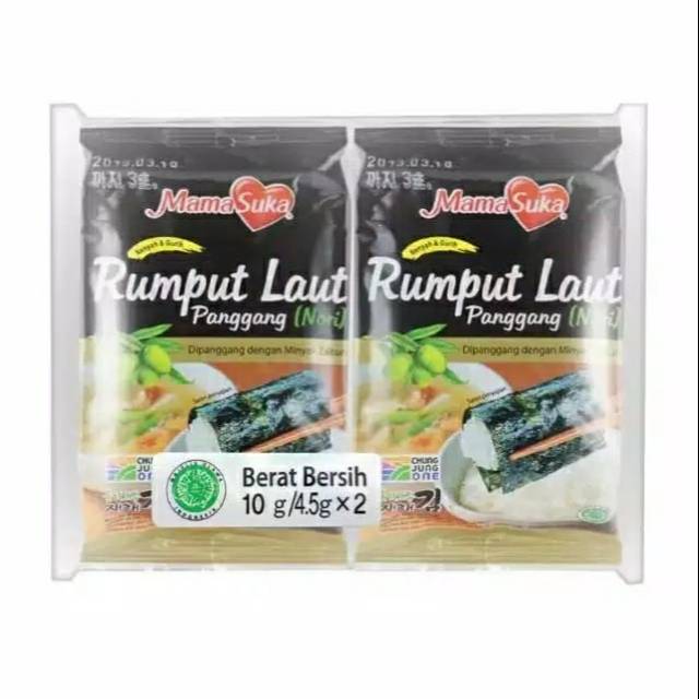 

MAMASUKA RUMPUT LAUT NORI Ori & Pedas - Cemilan - Shopee Mart