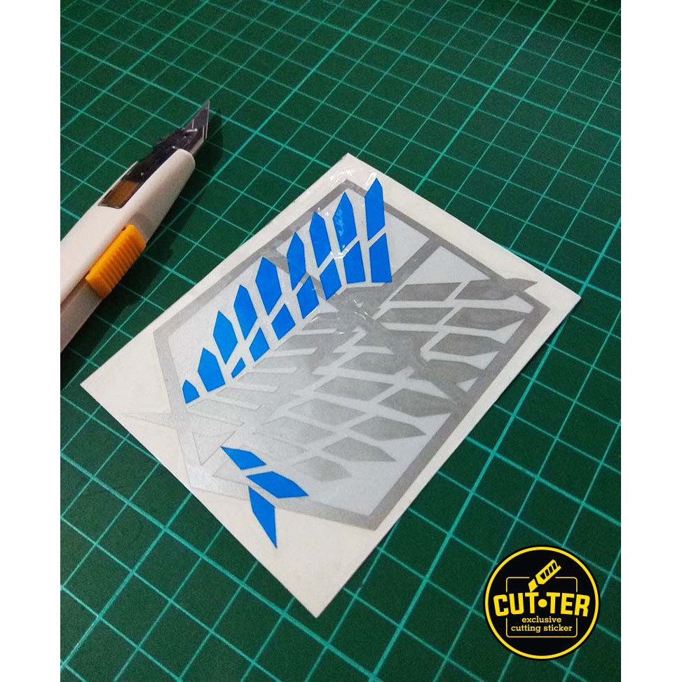 

cutting sticker ATTACK ON TITANS logo