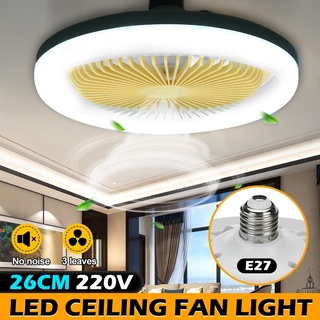 Lampu Plafon LED E27 220v Dengan Kipas Angin Built-in Untuk Ruang Tamu