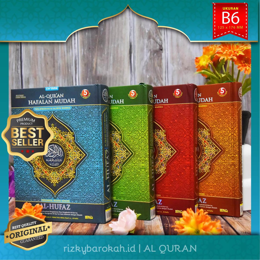 Bisa COD - Al Quran B6 Al Hufaz Hafalan Terjemah - Al