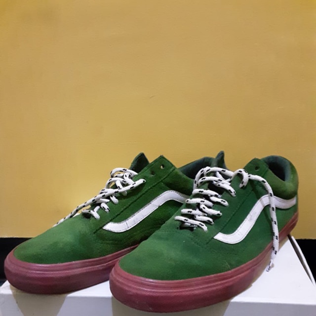 Vans Oldskool Pro S Golf Wang Green Pink