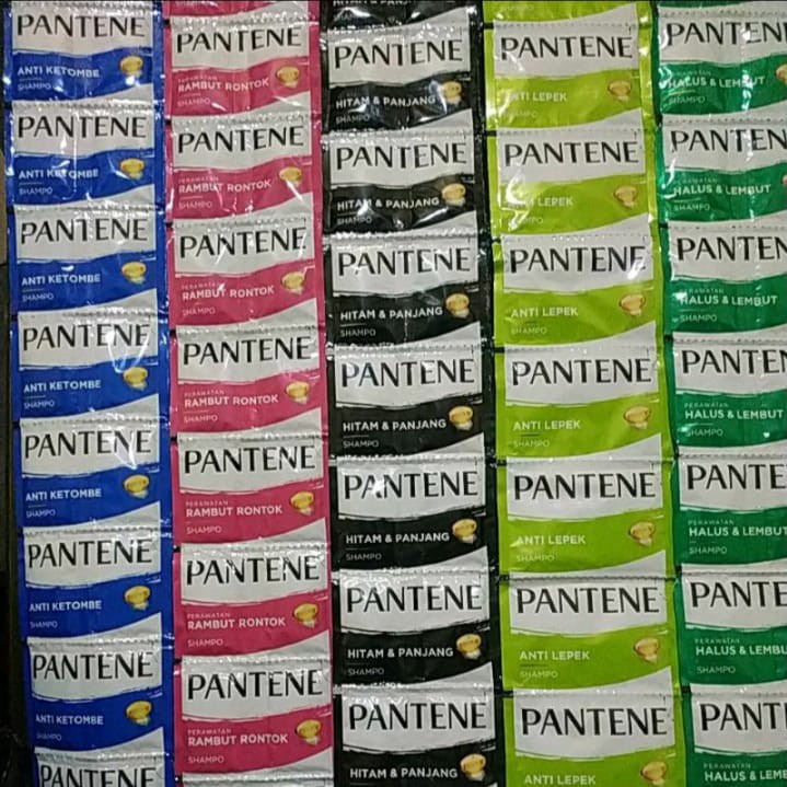 Pantene Shampoo Sachet | Pantene Shampo Saset Renteng - RAMBUT RONTOK, (1 PCS)