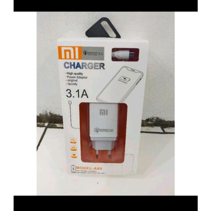 CHARGER SAMSUNG XIAOMI OPPO VIVO 3.1A CASAN 3.1A