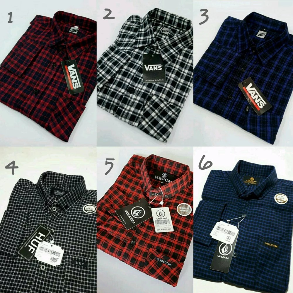 KEMEJA FLANEL KOLEKSI TERBAIK KEMEJA MOTIF FLANEL KEMEJA MOTIF KOTAK KOTAK