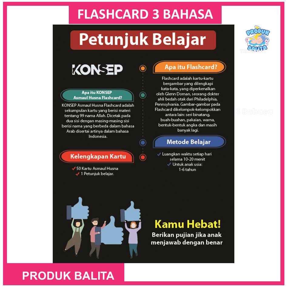 Vidi FlashCard Anak Kartu Edukasi Untuk Belajar Anak Termurah Dan Berkualiatas