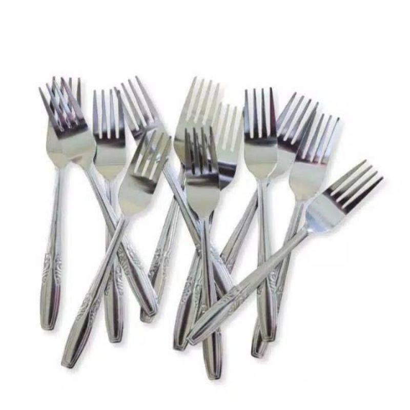 Sendok makan stainless/Sendok biasa 1 Lusin/12pcs