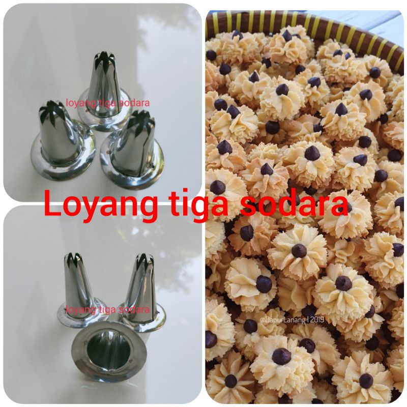 cetakan semprit/cetakan spuit/cetakan kue kering/cetakan semprit topi