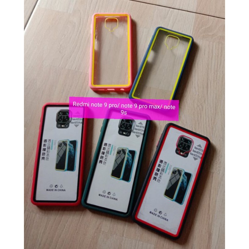 SOFTCASE CASE XIAOMI REDMI NOTE 9 PRO/NOTE 9 PRO MAX/NOTE 9S MY CHOICE AKRILIK