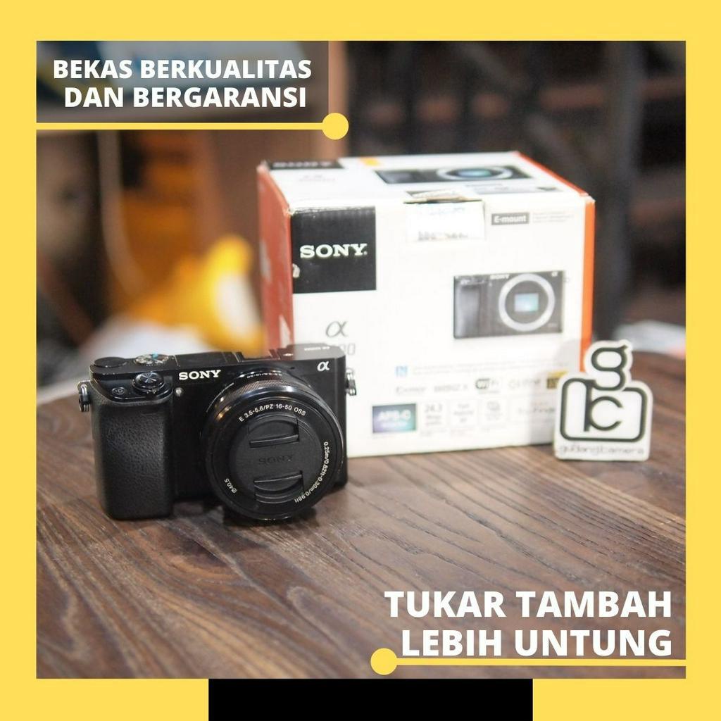 Kamera Sony A6000 kit 16-50mm sc 3xxx - LIKE NEW - 0438