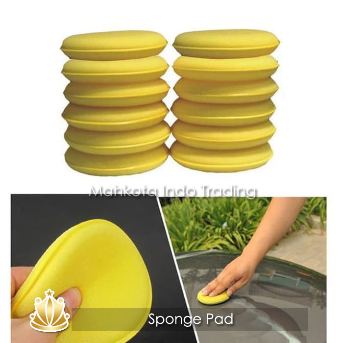 SPONGE PAD WASH AND WAX / BUSA SPONGE CUCIAN MOBIL TEBAL HIGH QUALITY